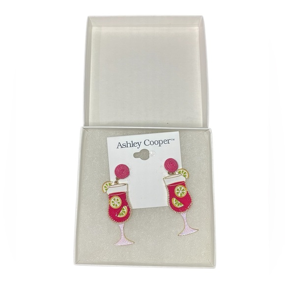 Ashley Cooper Cocktail Rose Earrings - Picture 2 of 5